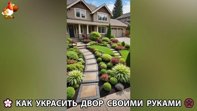 Как украсить двор дома фото идеи (548) 🏡 для дачи и сада своими руками 🌷🪻🌺💮