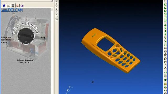 Видео работы программы PS-Moldmaker -1