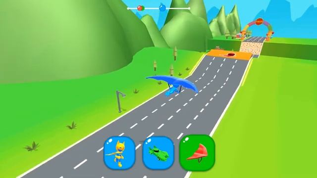 SHAPE SHIFTING🏃♂️🚗🚲🚦All Levels Gameplay Walkthrough Android,ios max OI2U