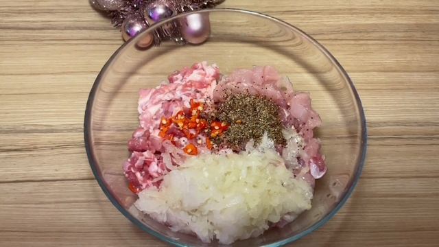 Пикантные домашние колбаски из баранины и курицы,🎄Home