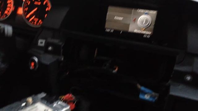 ССС установленное на маленький монитор MASK BMW E60