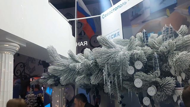 Севастополь в тематическом павильоне города Севастополя на всепоссийской выставке парке ВДНХ Москве