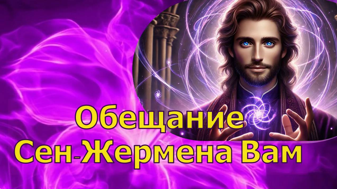 Обещание Сен-Жермена Вам ∞Сен-Жермен
