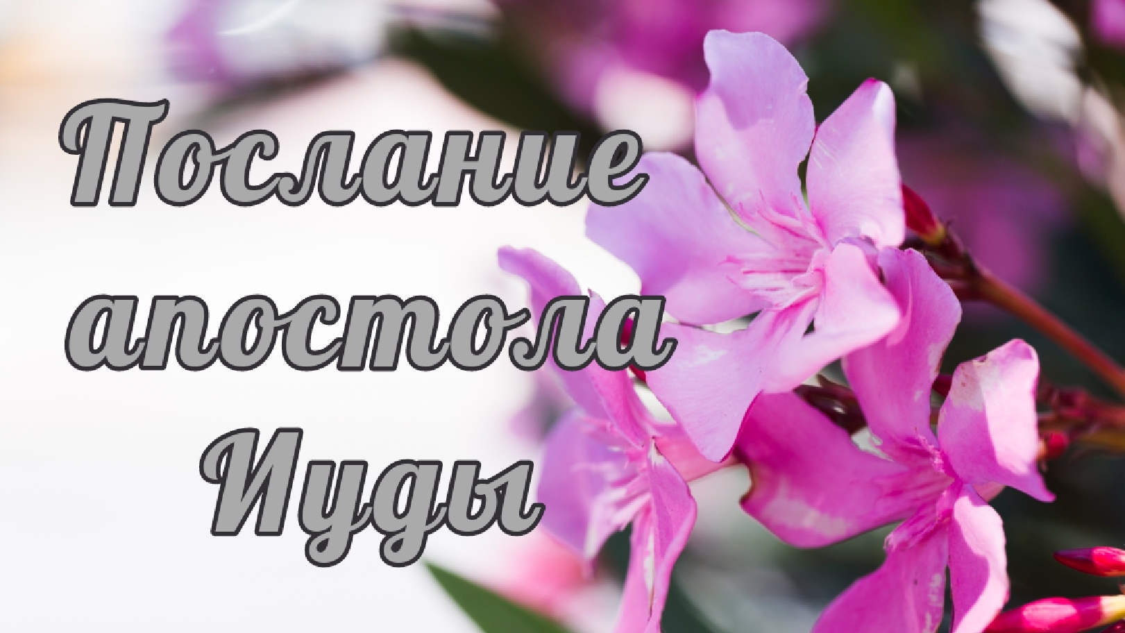 Соборное послание апостола Иуды