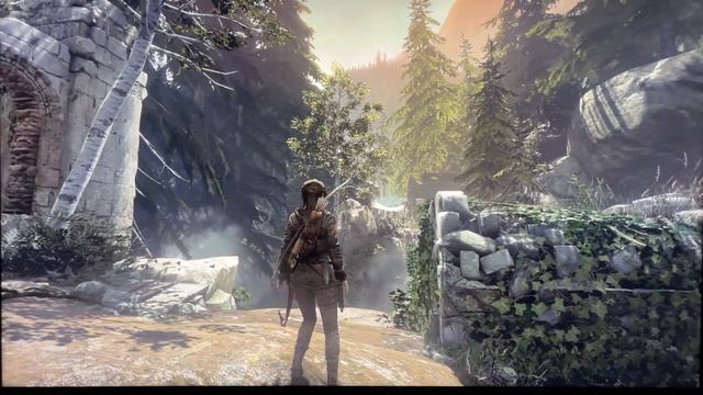 TCL 55C845 Rise of the Tomb Raider flickering (мерцание)
