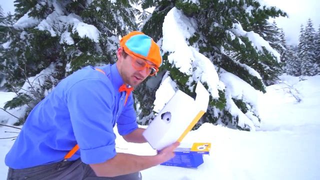 Блиппи (Blippi) - Родные Просторы 🌱🍃   Обучающие песни для детей   Blippi Russian