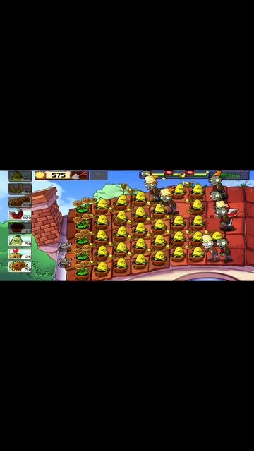 Орда Зернопульт  🆚 орда зомби (Plants vs zombies 1)