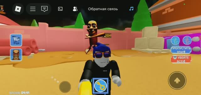 ФЕЙКОДС БЕЖИТ ОТ ТУНГ ТУНГ ТУНГ САХУРА В РОБЛОКС!