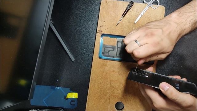 Как заменить заднюю крышку (стекло) на Xiaomi Redmi K60 Pro с AliEx