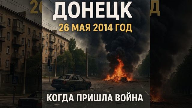 ДОНЕЦК 26 МАЯ 2014 ГОД ПОМНИМ!