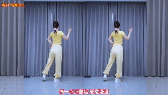 加编广场舞《玫瑰开的季节我把你想念》欢快的节奏，真好听 - 燕子广场舞5211