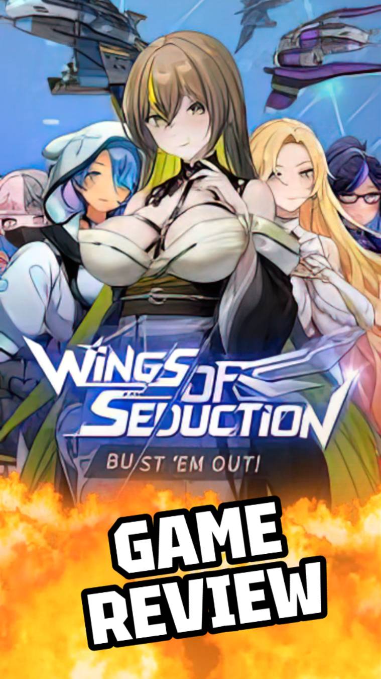 WINGS OF SEDUCTION:BUST 'EM OUT! GAME REVIEW #wingsofseduction #gamereview #bullethell