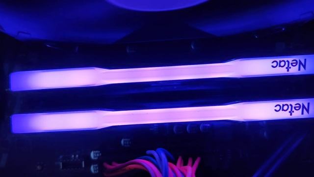 Изменение РГБ подсветки ОЗУ Netac ddr4