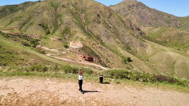 Парящий мост в Чункурчаке. Кыргызстан 🇰🇬 гид Юрий Антропкин