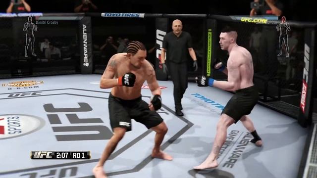 PS 4 UFC 2014 Career v2 0 Часть 10