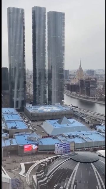 Москва-Сити вид на реку