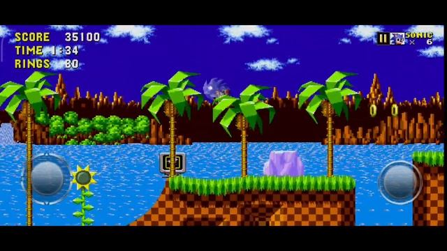ПРОХОЖДЕНИЕ SONIC CLASSIC(GREEN HILL)