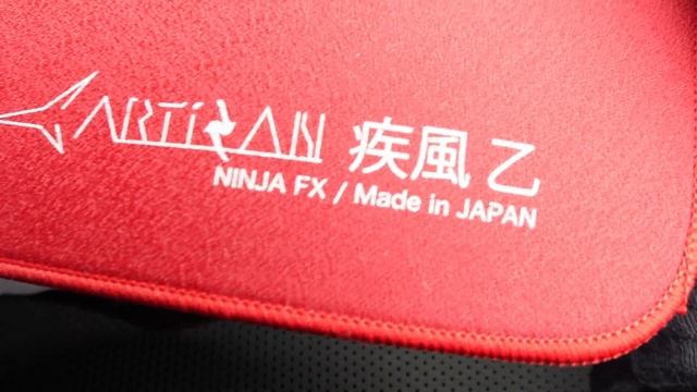 Поверхность коврика Artisan Hayate Otsu MID. #Artisan #mousepad #esports