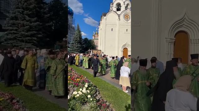 ⚡️ ИСТОРИЧЕСКИЙ МОМЕНТ!Икона «Святая Троица», написа