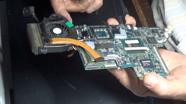 Ремонт ноутбука Sony VGN Z от подписчицы