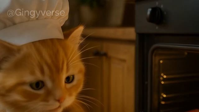 🍕 Tiny Cat Makes Tiny Pizzas_ A Homemade Moment, Just for You 🐱❤️
