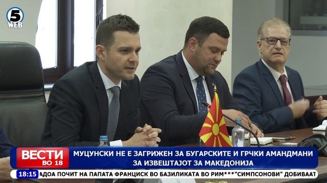 Вести на Канал 5 во 18, 25.04.2025