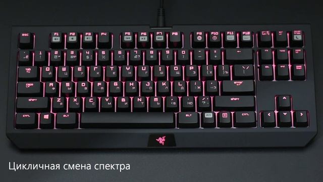 Подсветка Razer BlackWidow Tournament Chroma