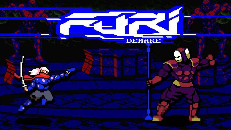 хех я пытался его победить в игре Furi Demake