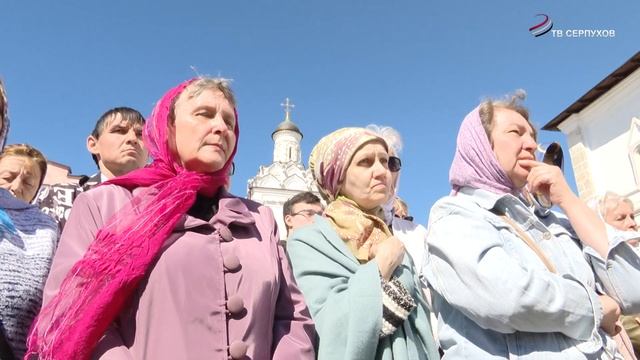 В Серпухове отпраздновали обретение чудотворной икон