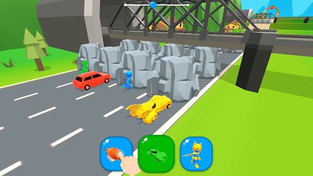 SHAPE SHIFTING🏃♂️🚗🚲🚦All Levels Gameplay Walkthrough Android,ios max OBE3E