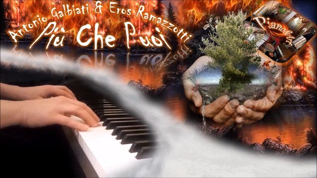Più Che Puoi (Eros Ramazzotti&Cher) пианино [НОТЫ + MIDI]