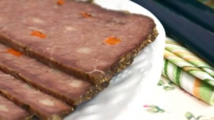 Говядина шпигованная