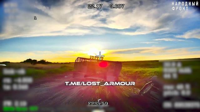 Уничтожение БТР M113 Всу в окрестностях н.п. Зеленое Поле, ДНР 💥🇷🇺👊