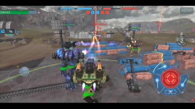 War Robots. Тестируем Blaze, Calamity, Marquess (перезалив последнего боя)