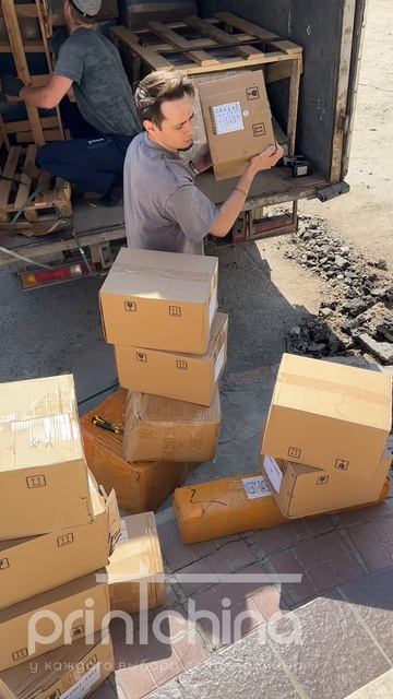 Очередная партия дтф и уф расходки из Китая