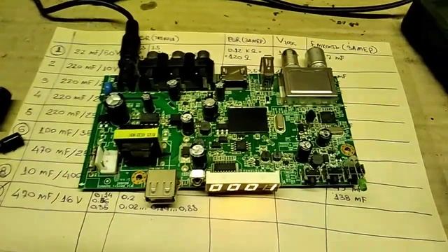 ТВ-тюнер Eurosky ES-19 Combo: ремонт