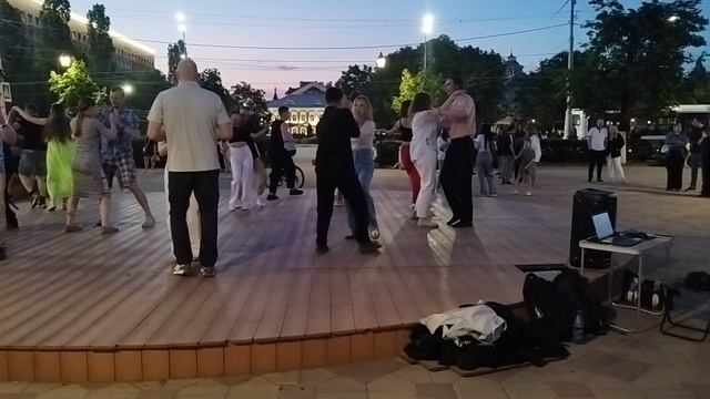 первый в этом году openair в Рязани, бачата