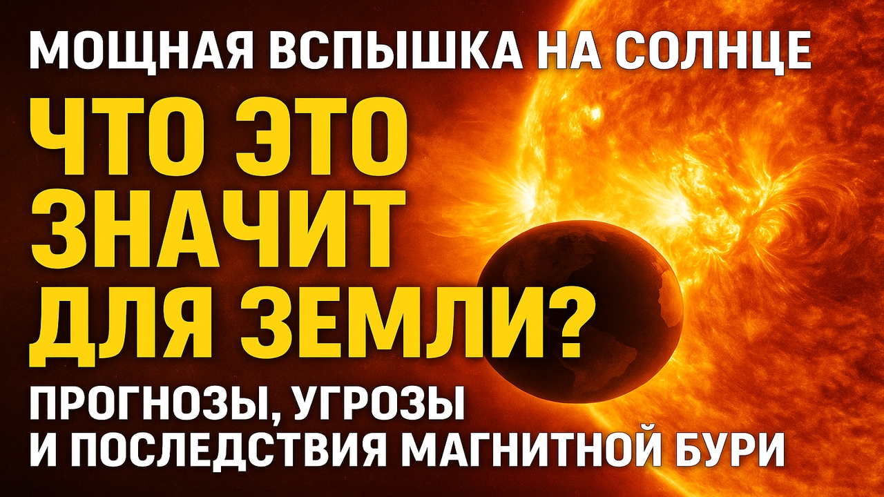Мощная вспышка на Солнце: угрозы магнитной бури и последствия для Земли