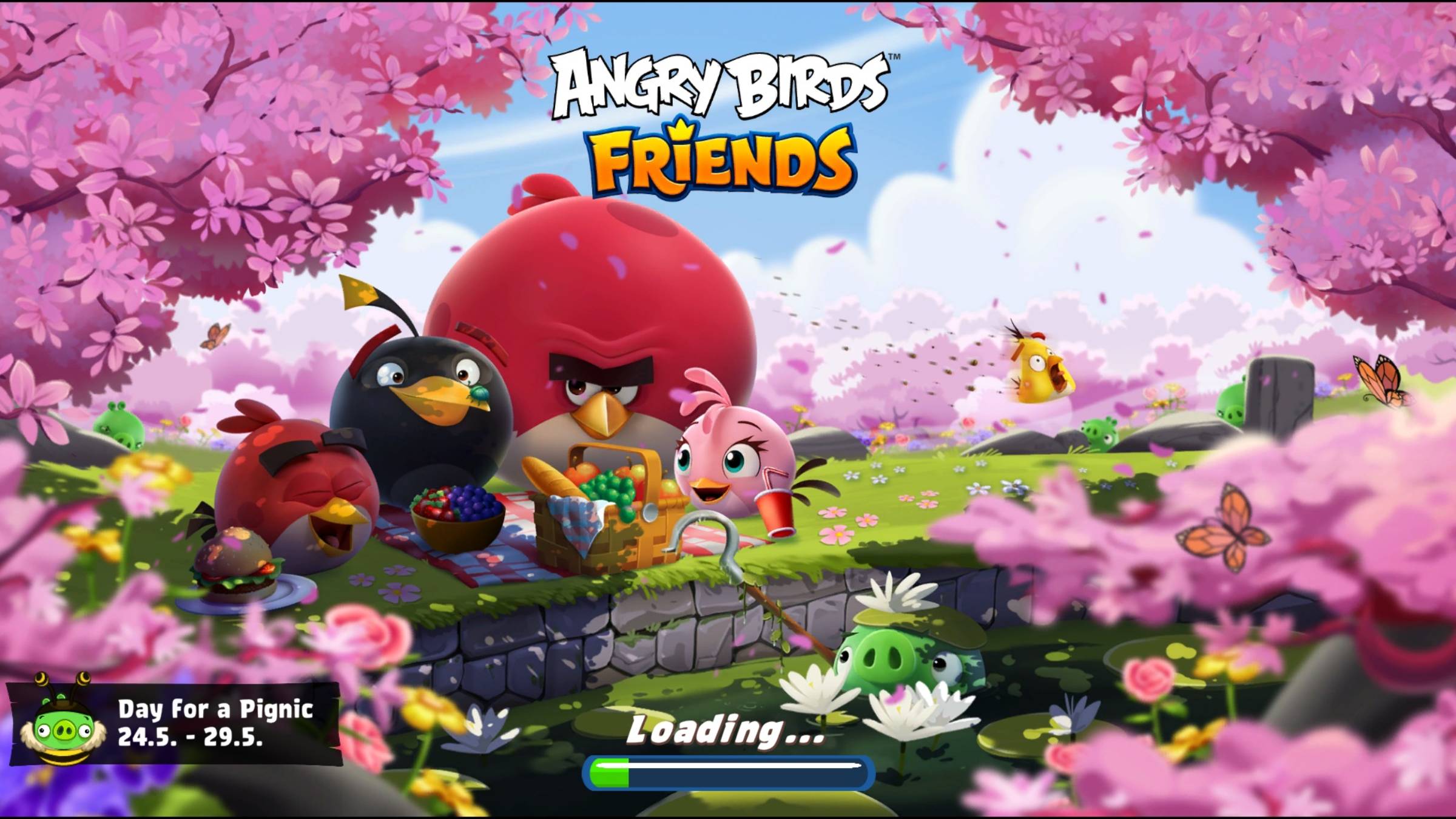 Angry Birds Friends. Day for a Pignic 4 (26.05.2025). 3 звезды. Прохождение от SAFa