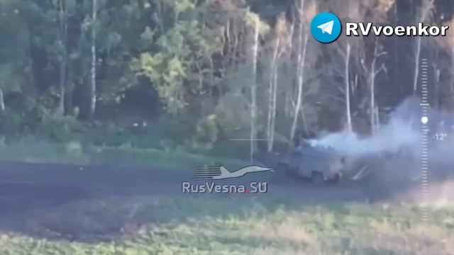 🇷🇺🔥🇹🇷Десант поймал в засаду и новейший турецкий Kirpi II с десантом, наступая в Сумской области