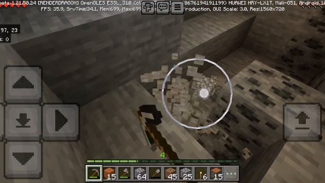 Minecraft Выживание 1.21.50.24 #1 Новое начало опять в пещеры.