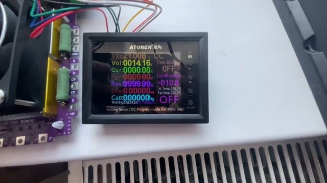 Акумулятор LiFePo4 Kepworth 12v 100a тест ємності
