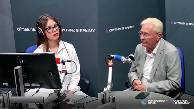 Василий Рогатин в эфире радио "Спутник в Крыму".