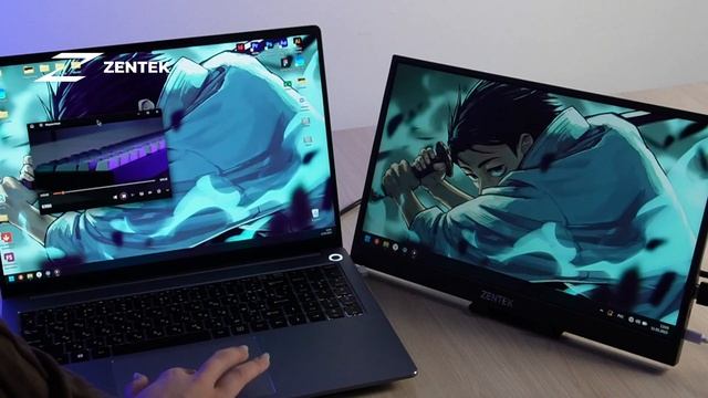 ОБЗОР МОНИТОРА ZENTEK 15.6"