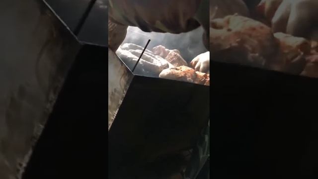 Горячее копчение