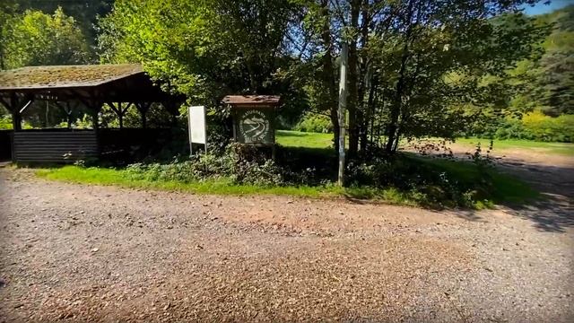 Оденвальд, озеро Марбах (нем. Odenwald, Marbach - Stausee)
