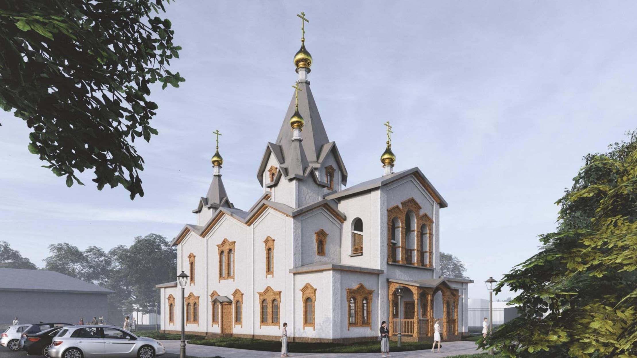 Закладка храма в честь Введения во храм Пресвятой Богородицы