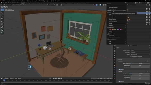 4 - 13 Organizing a Scene