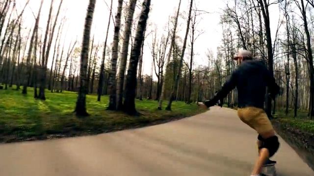 Longboard Carver session - Городской спот "Удельный парк, Спб"