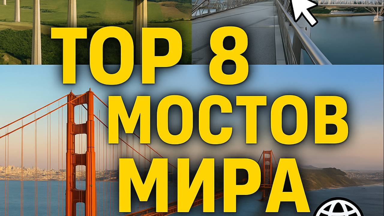 8 Самых Удивительных Мостов Мира — Инженерные Чудеса, Которые Поражают Воображение